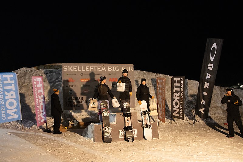 Skelleftå Big Air Snowboard, foto, Erik Lundqvist